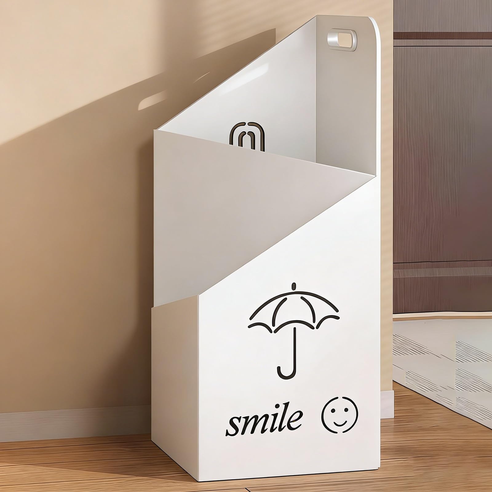 Porte-parapluies en métal robuste antidérapant et stable pour cannes
