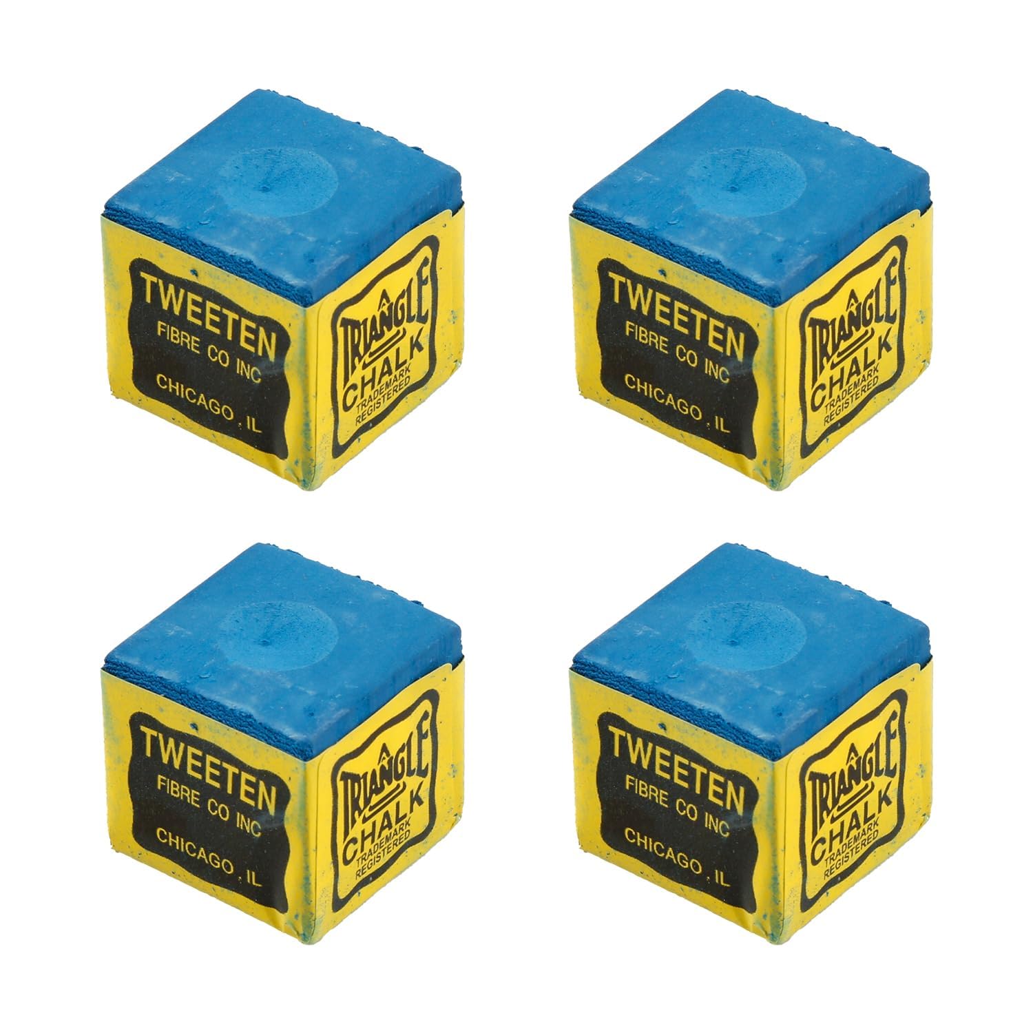 Lotsdonxia 12 Pcs Blue Billiard Chalk Cubes, Premium Snooker Pool Cue Chalk for Enhanced Grip and Control, Minimises Table Marks, Durable Compact Design, for Casual and Competitive Players