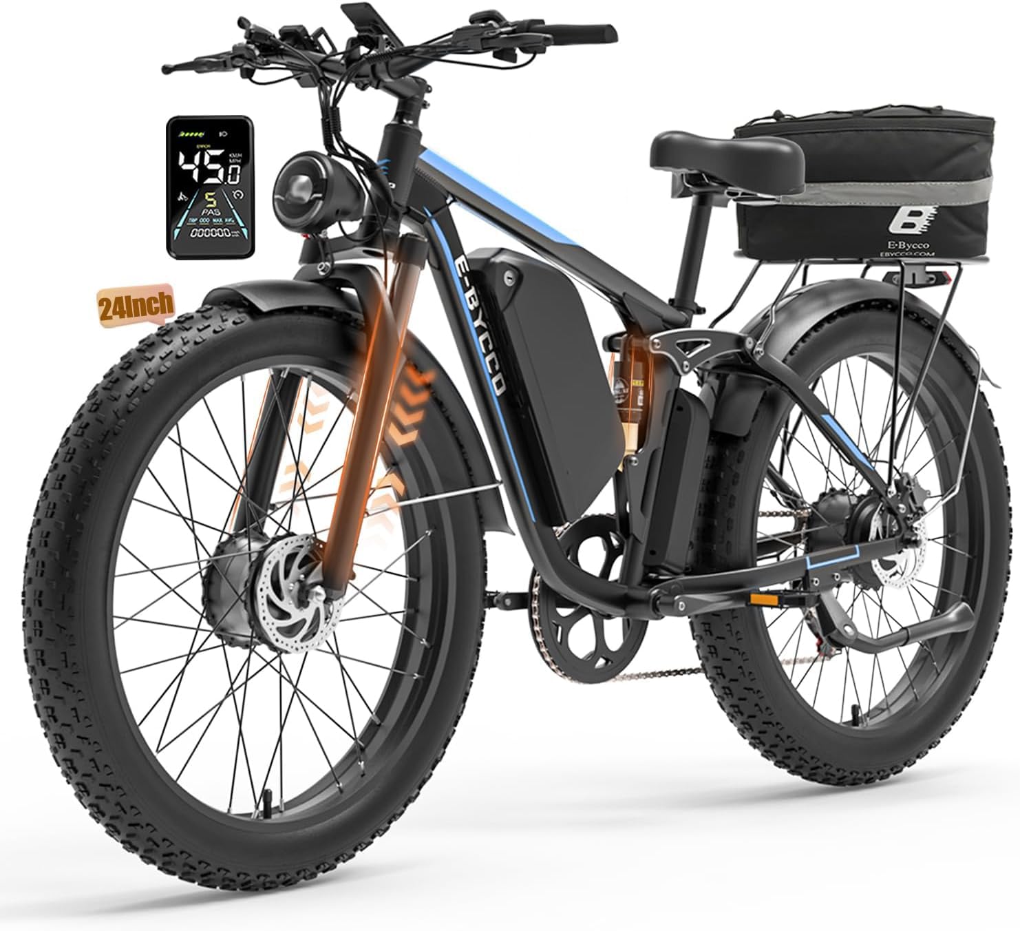 E·Bycco 6000W Peak Dual Motor