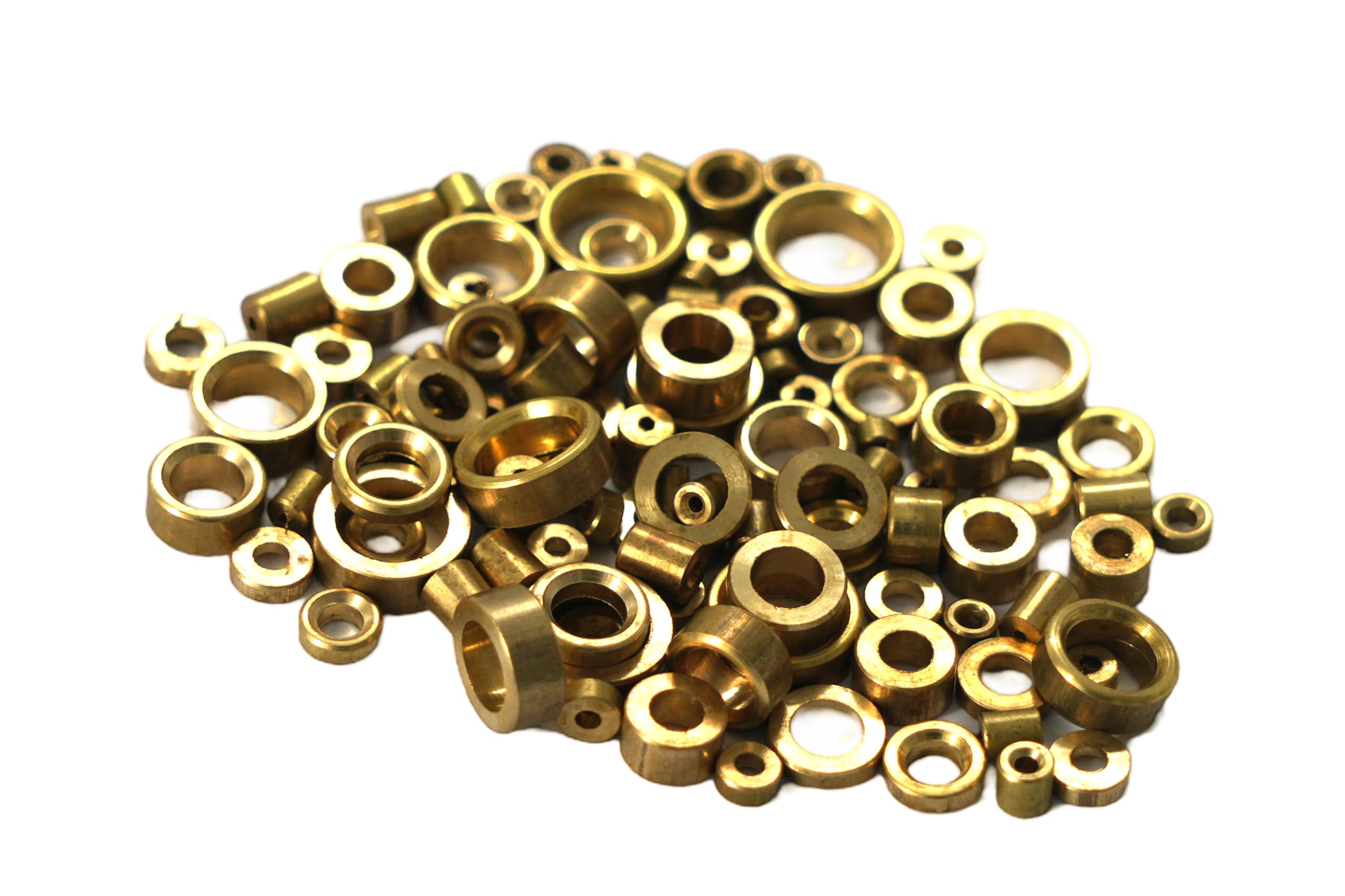 Amazon.com: 100 Clock Bushes for Pivots Brass Bushing Assorted