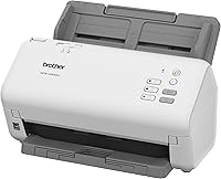 Brother ADS-4300N Professional Desktop Scanner - 40ppm Duplex, 80-Page ADF, Ethernet Network, TWAIN/WIA Compatible