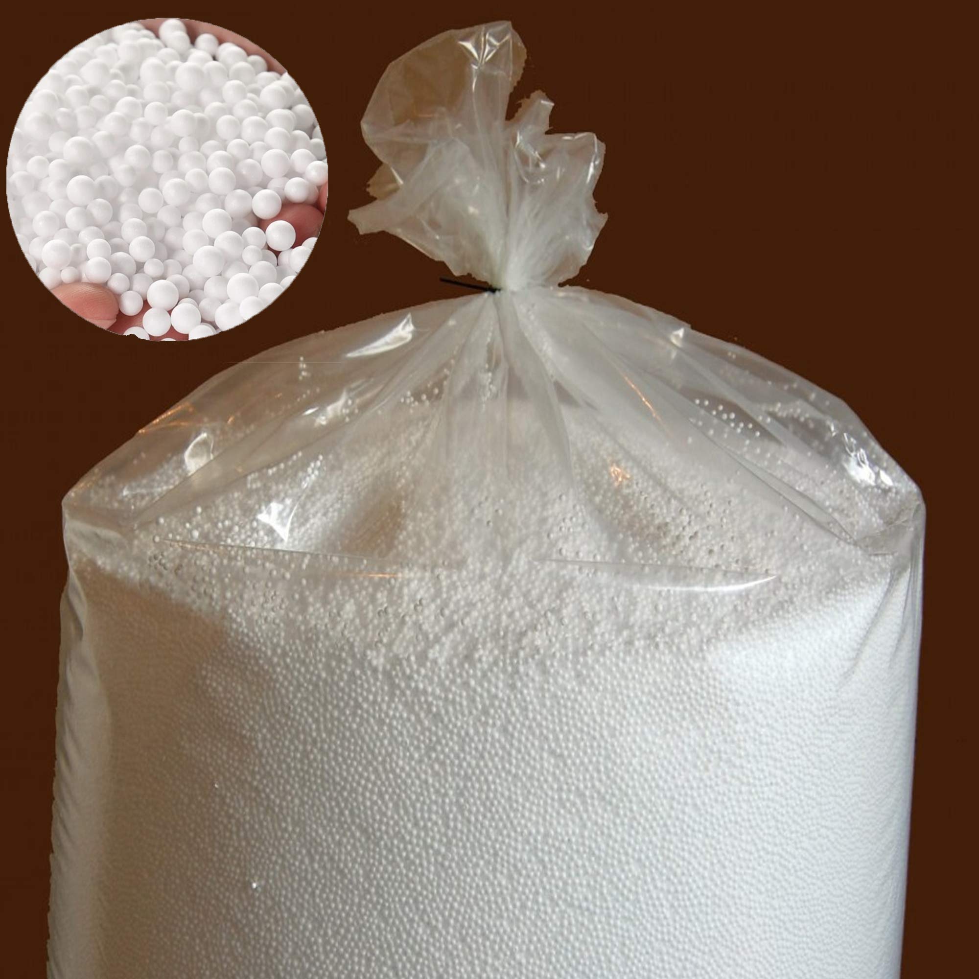 Star Supplies White Bean Bag Booster Refill Polystyrene Beads Filling Top Up Bag