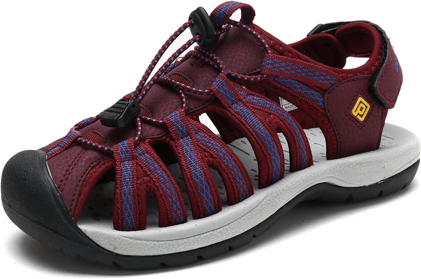 DREAM PAIRSWomen's 160912-W-New Fuchsia Adventurous Summer Outdoor Sandals Size 10 M US