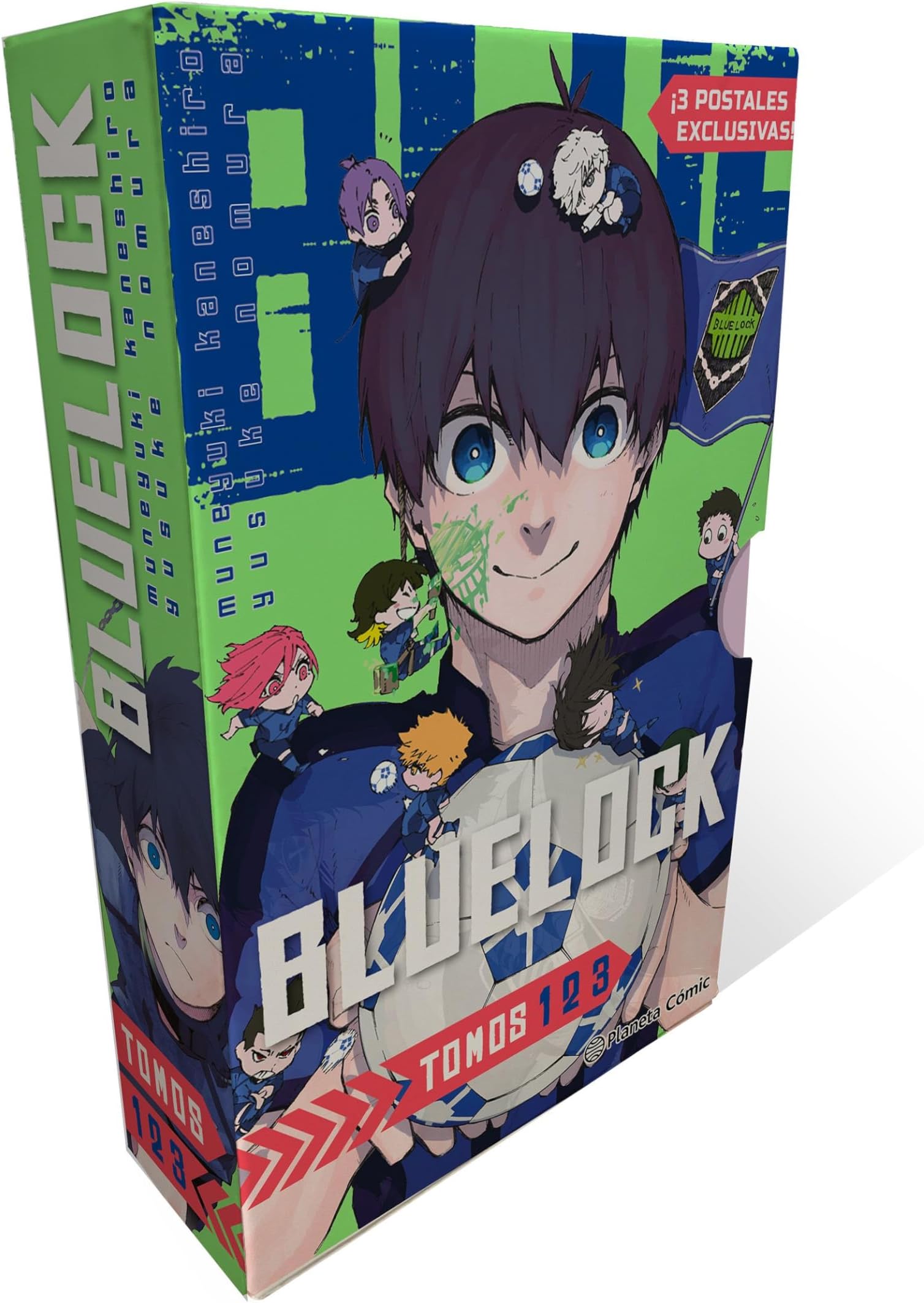 Shonen Starter Set Blue Lock nº 1+2+3