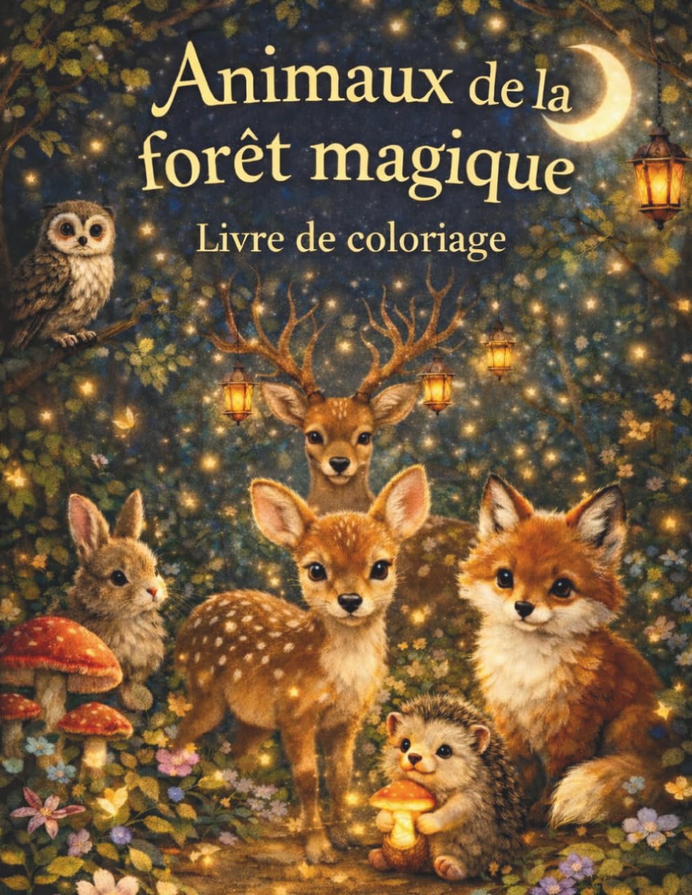Animaux de la forêt magique: Animaux adorables et forêt enchantée