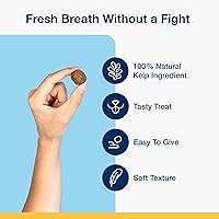 Vista 2 de ProDen PlaqueOff Masticables Suaves con Algas Naturales – para Perros de Razas Grandes y Gigantes – Apoya Dientes, Encías y Aliento Normal
