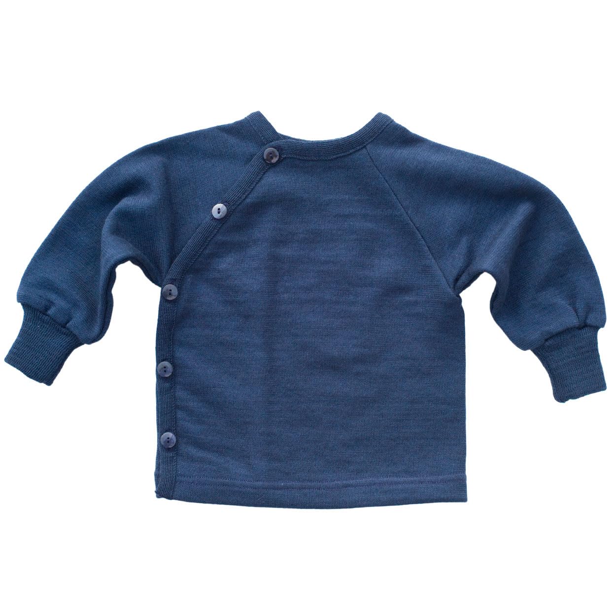 Reiff, Wickelpullover/Jacke JaPu mit Bündchen, Wolle/Seide