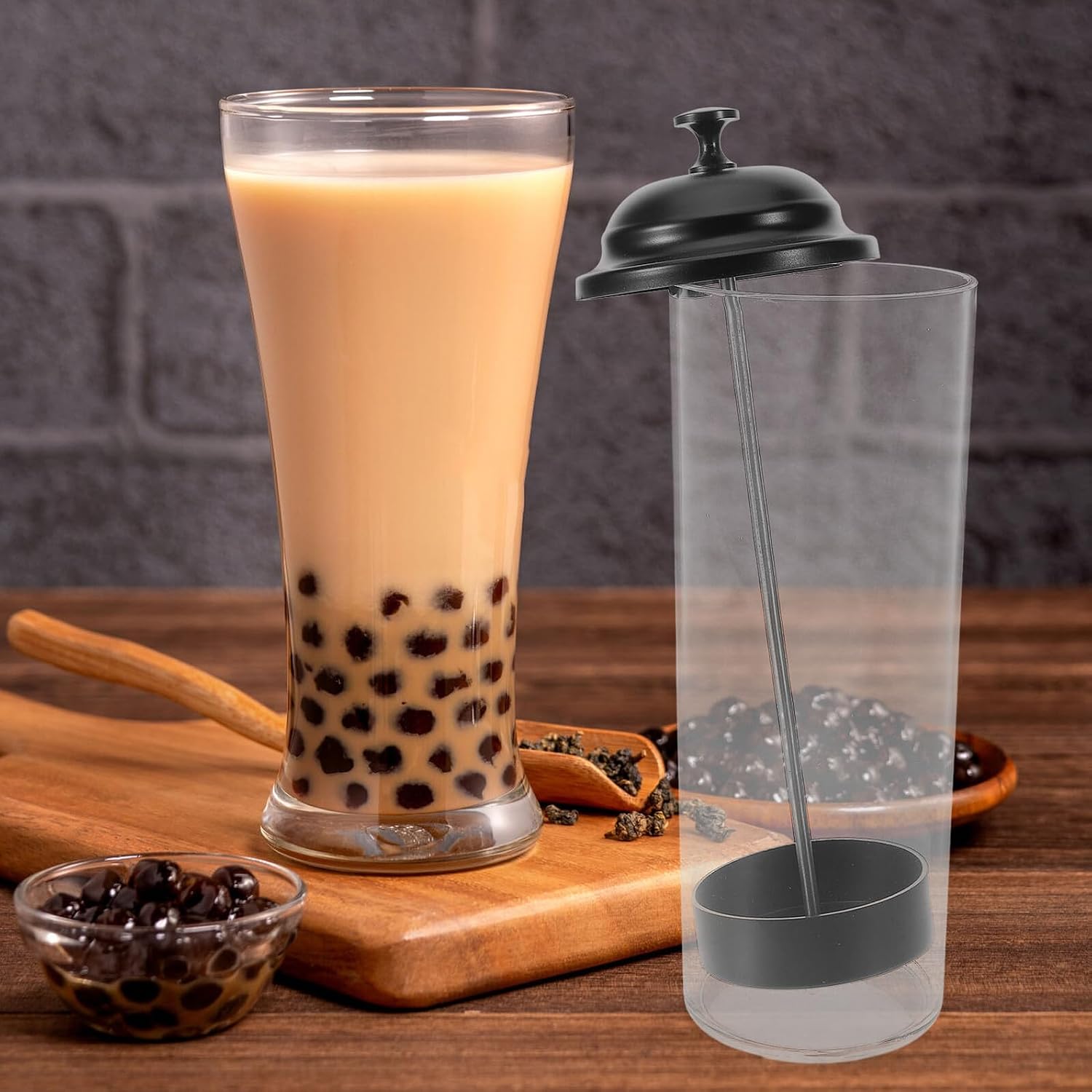 Plastic Straw Dispenser Bucket Holder for Counter Storage
