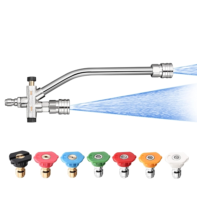 泡沫喷枪双连接附件 适用于压力洗车机