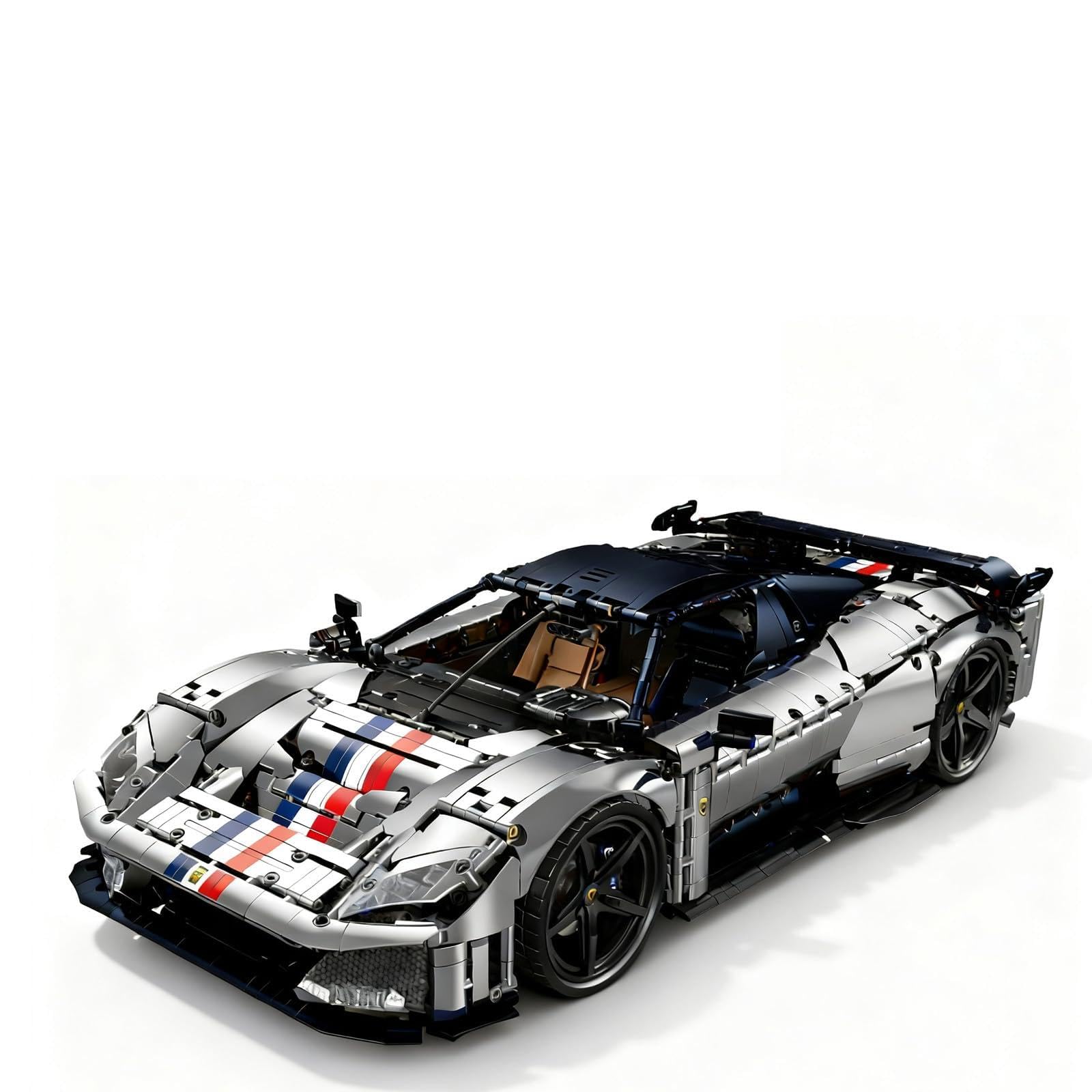 F80 3.0T V6 Hypercar Advanced Sports Car Building Set, A-Y18004