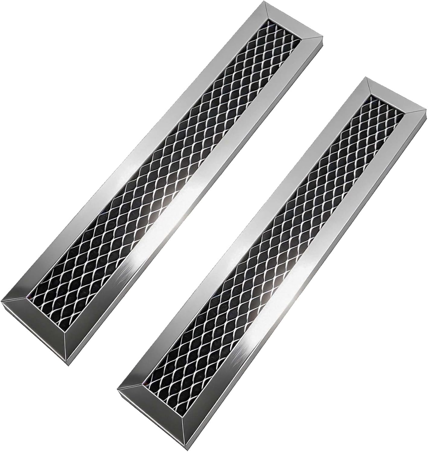 2Pcs-Microwave Grease Filter Fits for Frigidaire FGMV17WNVFA,FMV152KSA,FMV152KBA,FMV152KMA,FMV152KQA,FMV152KWA