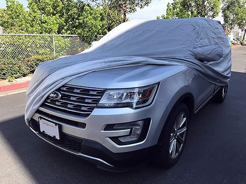 Miniatura 2 de CarsCover Funda de automóvil para Ford Explorer SUV 2011-2019 de ajuste personalizado, resistente a la intemperie, ultrashield