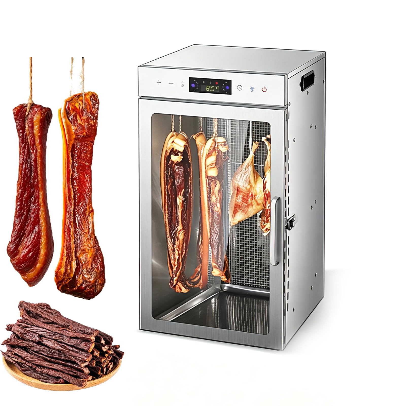 Suszarka Do żywności 12 Haków, Komercyjna Suszarka Do Mięsa 800w