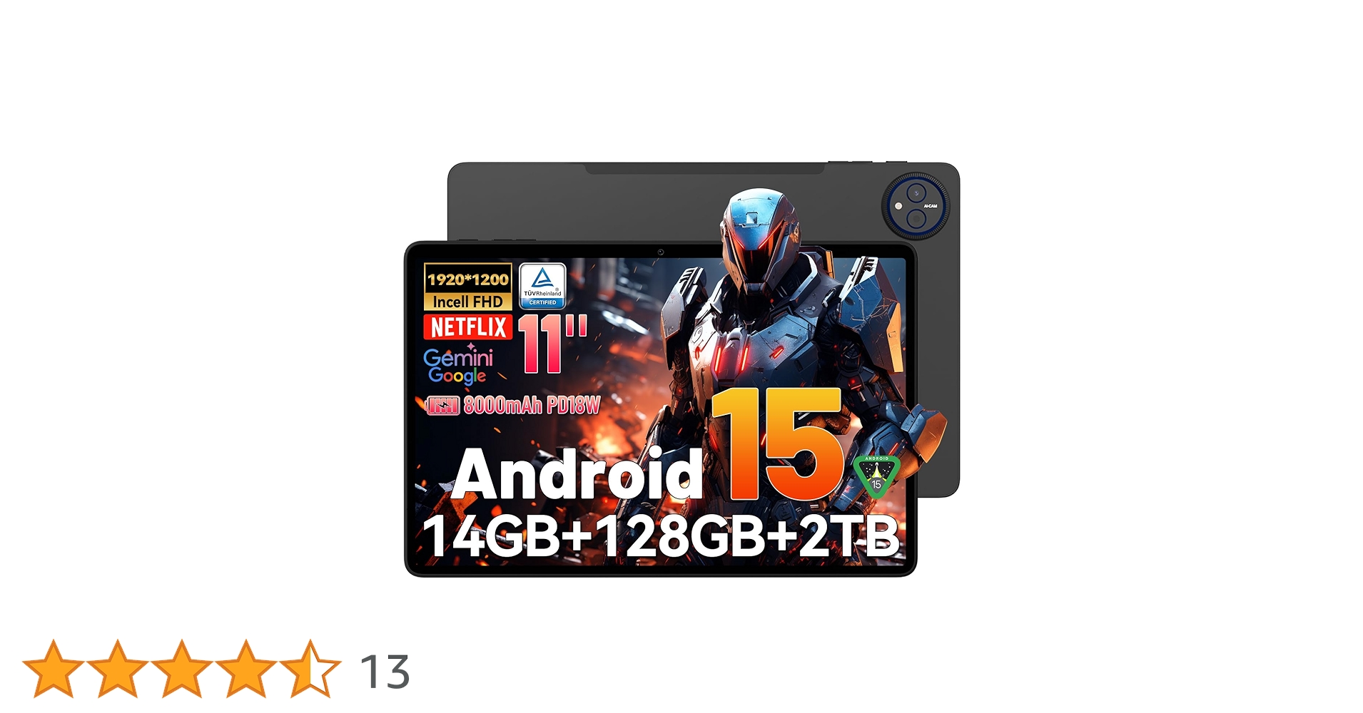 HEADWOLF WPad7 Android15 128GB　11インチ Amazon.co.jp: Android 15 タブレット Wi-Fiモデル、Headwolf