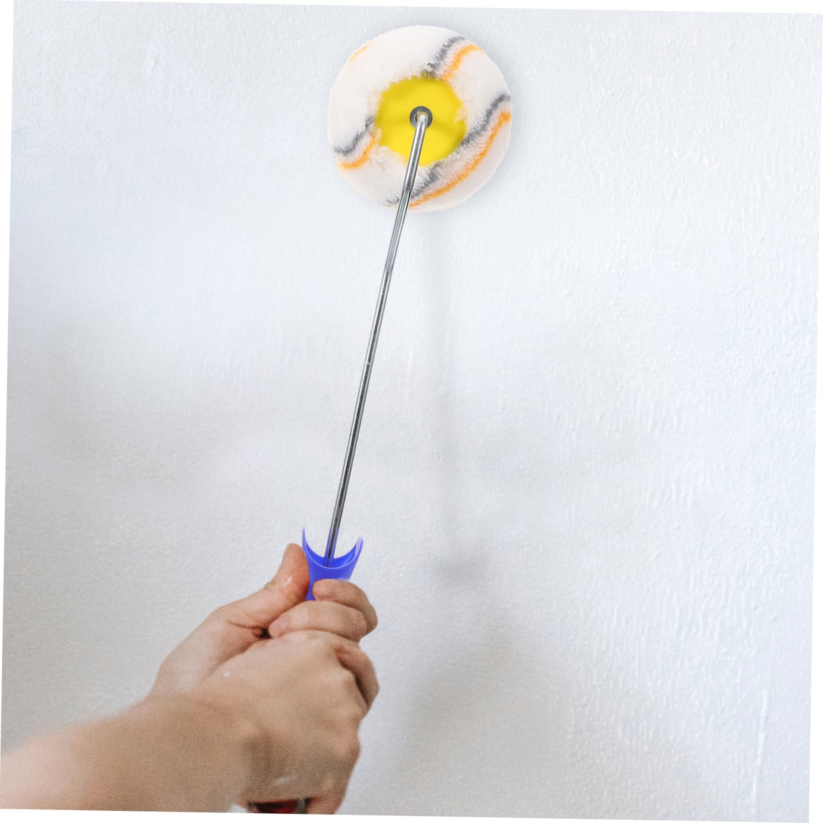 SHINEOFI 4 Stück Walzenbürste Rollenpinsel Wandmalerei Pinsel Hausanstrichzubehör Malerrolle Wandfarbe Naht Malerbedarf für Heimwerker Farbroller Werkzeug Baumwollfaden