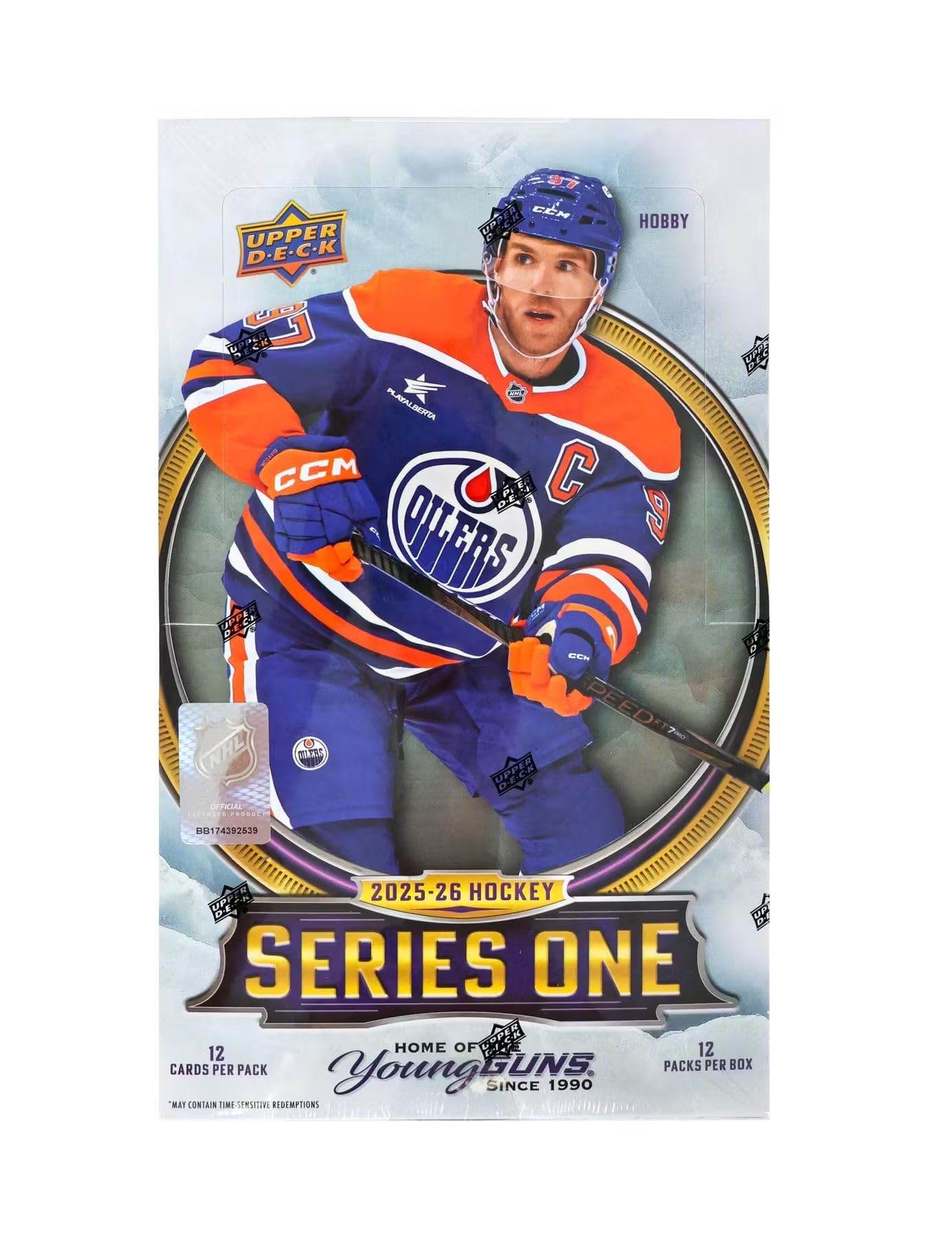 Amazon.com: 2025/26 Upper Deck Series 1 Hockey HOBBY box (12 pks
