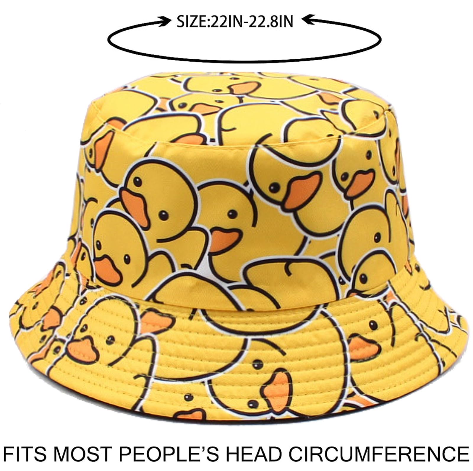 XYIYI Simpatico cappello alla pescatora da spiaggia, cappelli da pescatore per donne, uomini, ragazze adolescenti