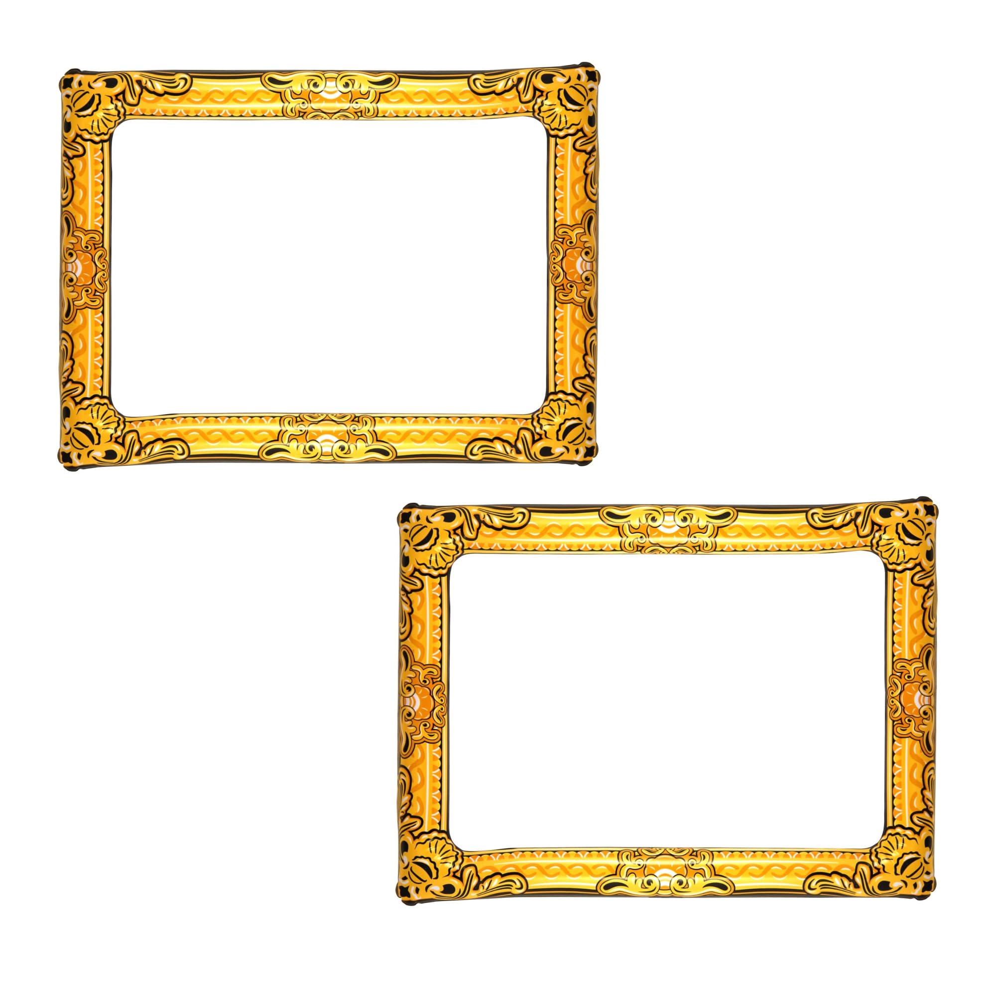 Inflatable Gold Picture Frame (60cm x 80cm) – Large Novelty Photo Booth Prop for Parties, Events, Weddings, and Celebrations (2)