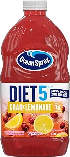 Ocean Spray® Diet Cran-Lemonade™ Cranberry Lemonade Juice Drink, 64 Fl Oz Bottle (Pack of 8)