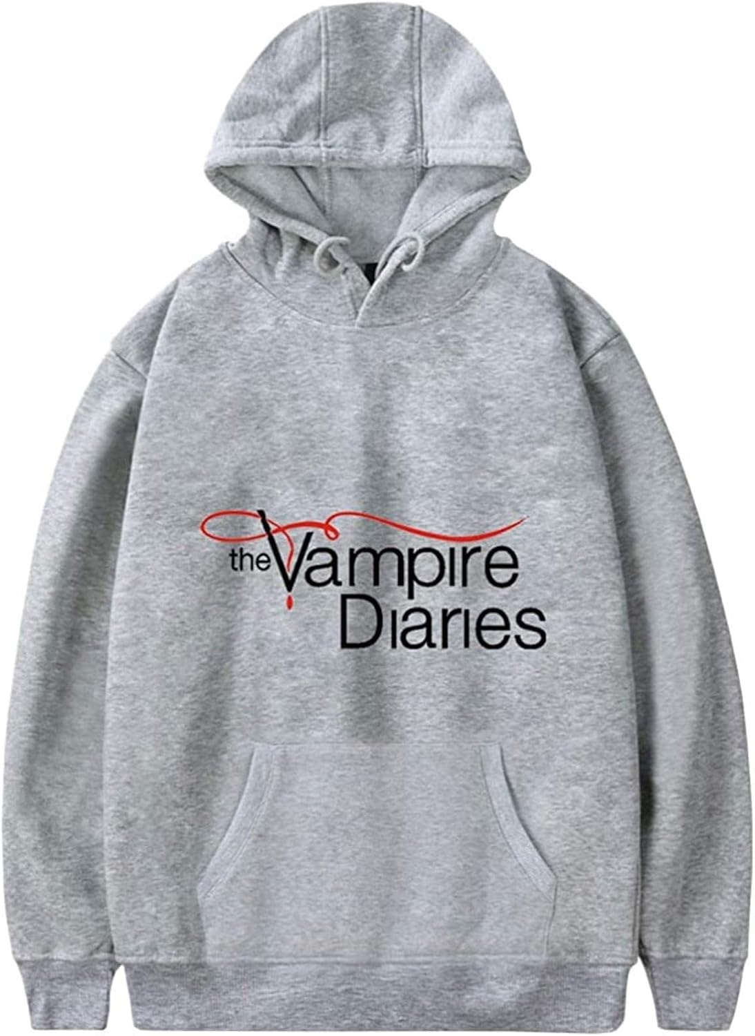 WEIWEIMITE The Vampire Diaries Felpa con Cappuccio for Le Donne Manica  Lunga Classica Jumper Grafica con Cappuccio con Cappuccio con Cappuccio  Felpa con Cappuccio (Color : Grey, Size : XXS) : Amazon.it: Abbigliamento