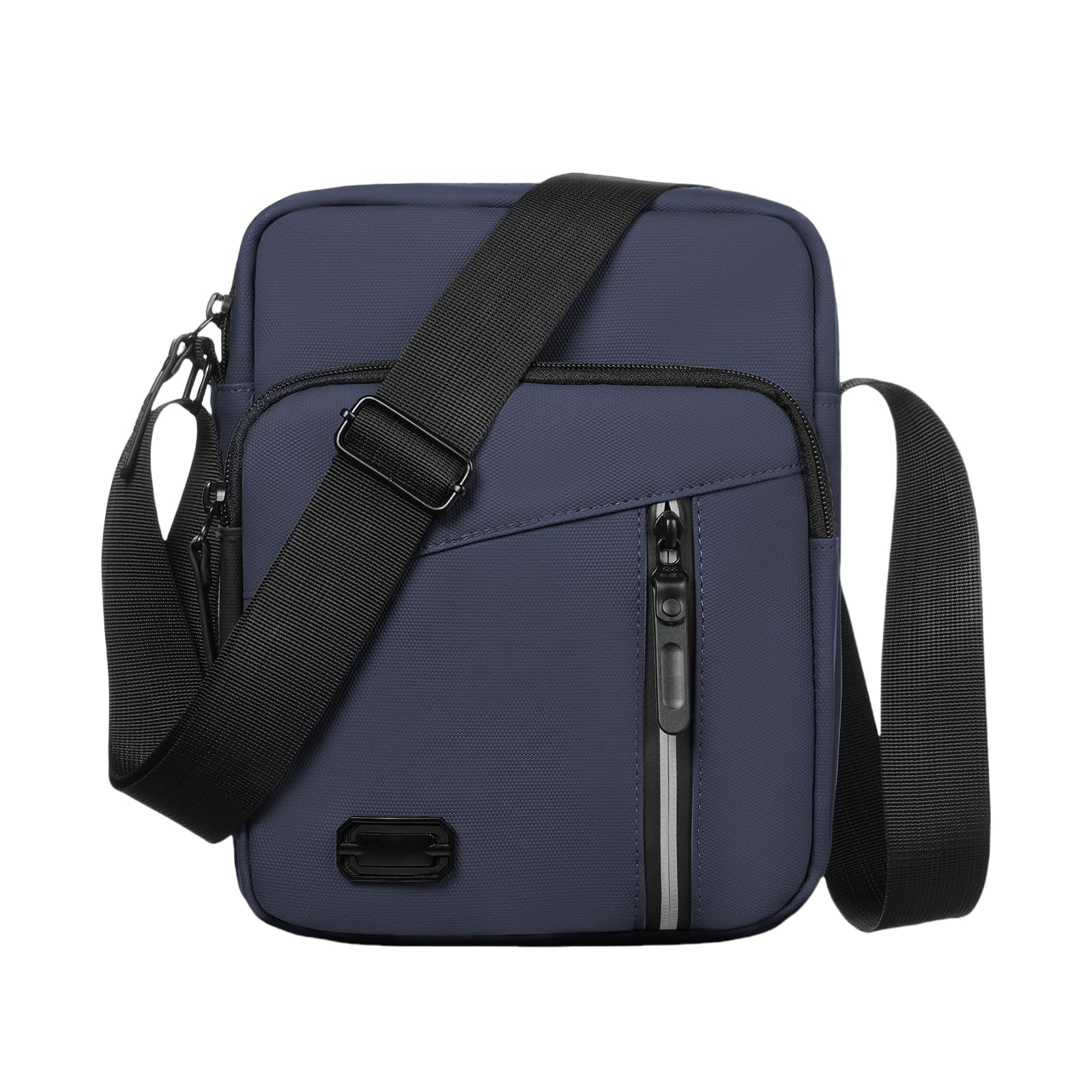 Aucuu Borsello Tracolla Casuale da Uomo, Borsa a Spalla di Grande Capacità, Messenger Impermeabile, Multitasche per Lavoro Viaggio Quotidiano
