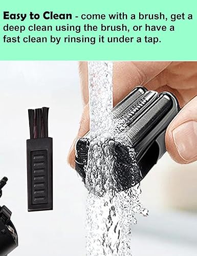 Miniatura 4 de Cabezal de repuesto 32B serie 3 para afeitadora eléctrica Braun ProSkin, cabezal de repuesto en húmedo y seco S3 compatible con papel de aluminio y