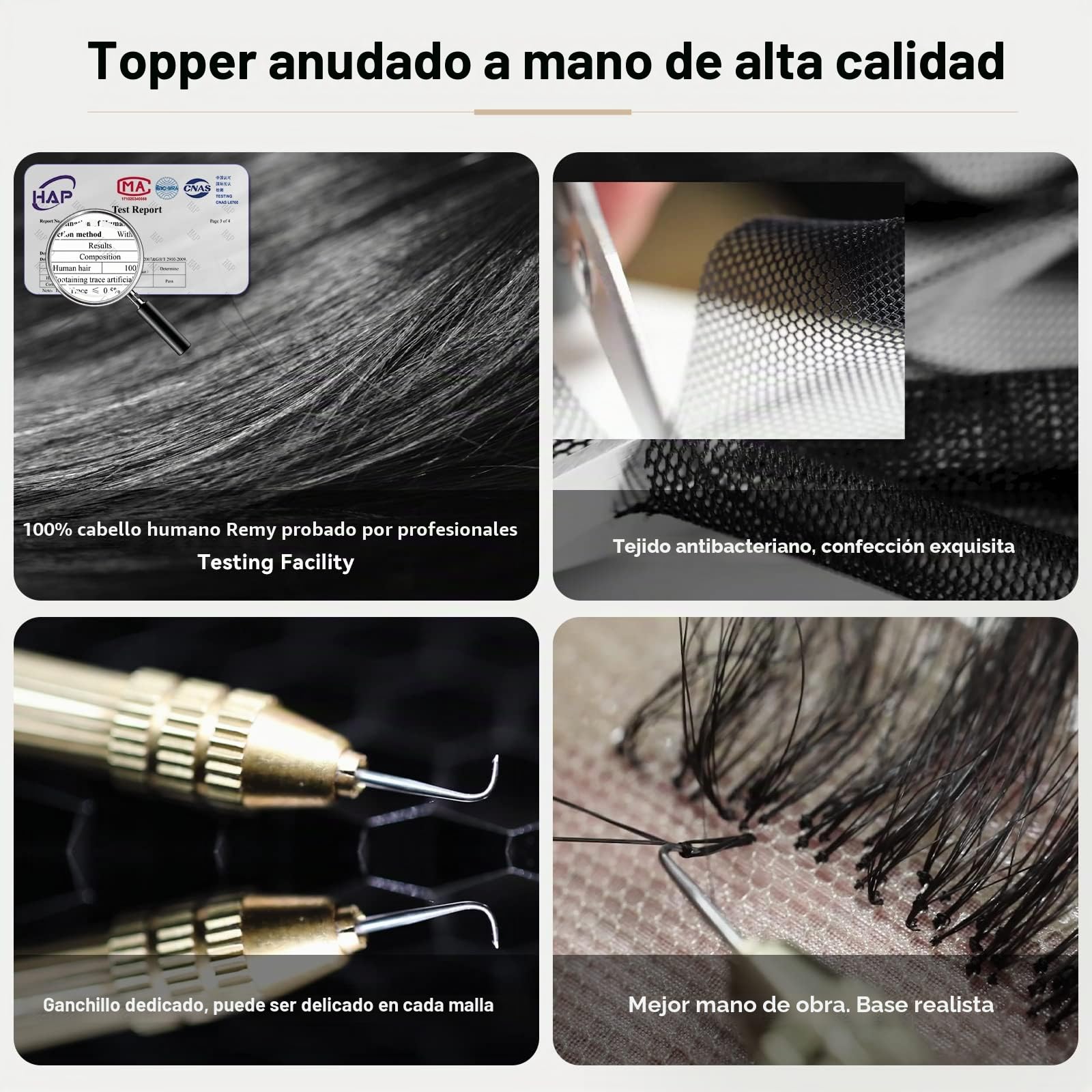 HAIRCUBE Tocado de mujer de pelo humano, 100% 3,5 pulgadas * 4 pulgadas tocado a mano, con base de encaje suizo de 12 pulgadas (degradado dorado y marrón)