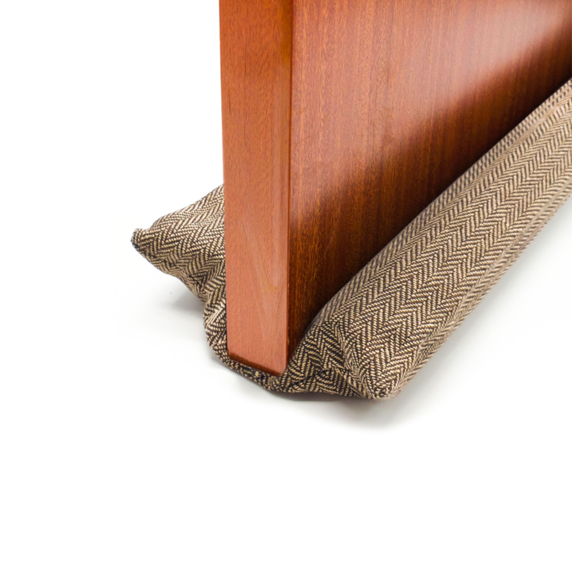 Burlete Aislante de Tela para Puertas. Burlete Doble Ajustable Entre 80-90 cm. Burlete Reutilizable y Lavable para Ventanas y Puertas contra Corrientes de Aire, Ruido, Frío, Luz, Polvo, Insectos.