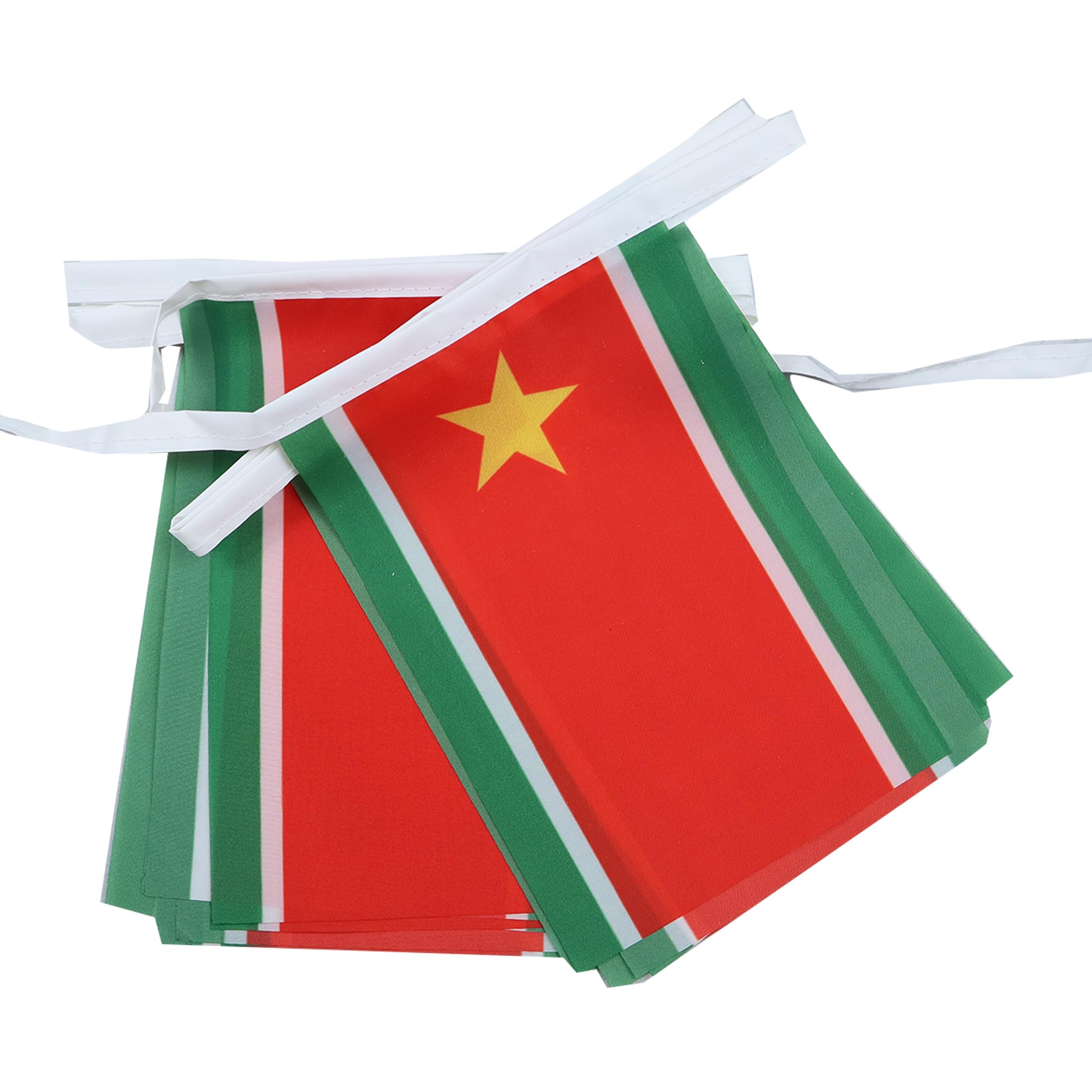 AZ FLAG Guadeloupe Independentist Bunting 20 ft 20 flags Light Polyester