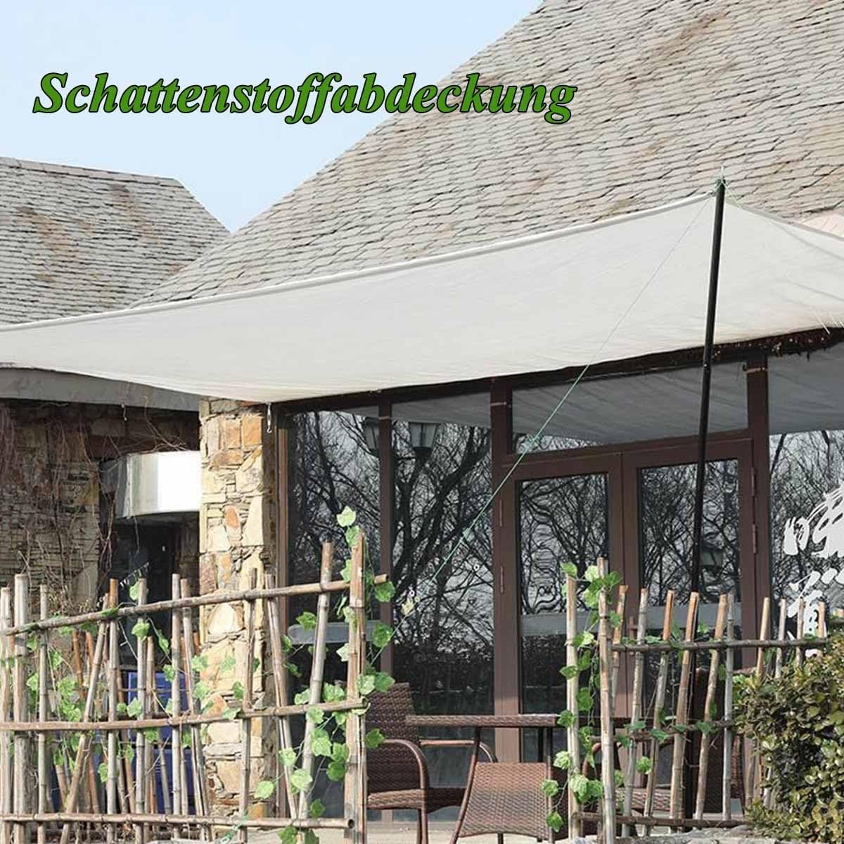 Toldo de malla con ojales para uso de red de 2 x 6 m para invernadero y garaje.