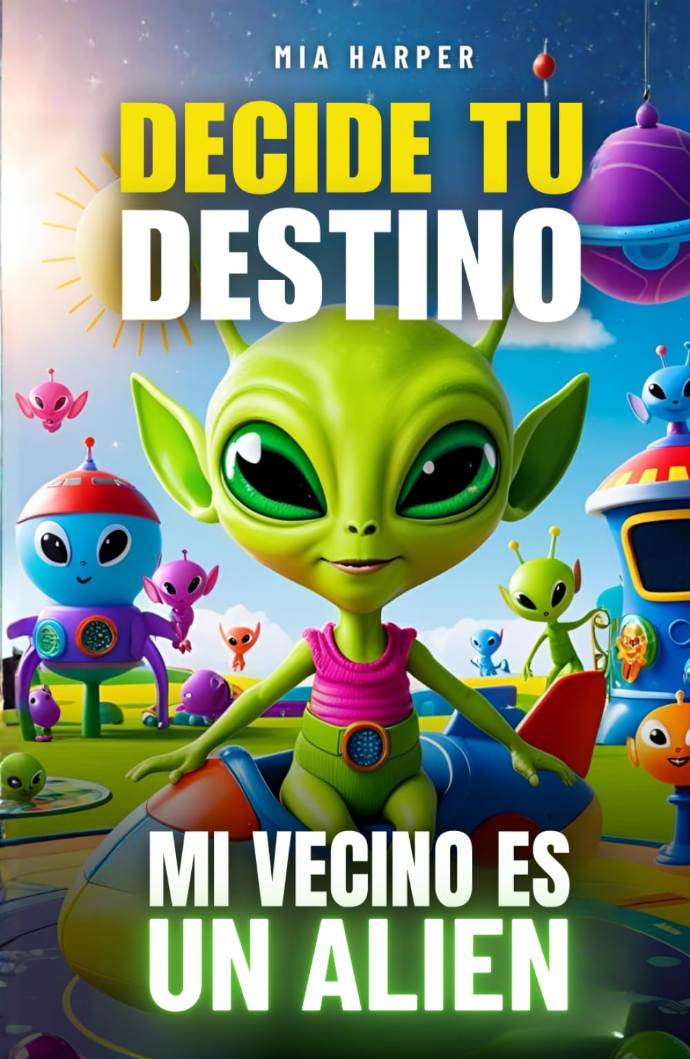 Decide tu Destino: Mi Vecino es un Alien: Una historia interactiva de ciencia ficción donde tus decisiones lo cambian todo
