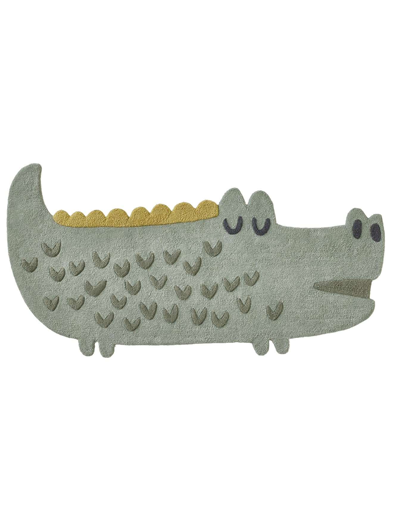 Tapis Crocodile Trek Vert VERTBAUDET pour chambre enfant