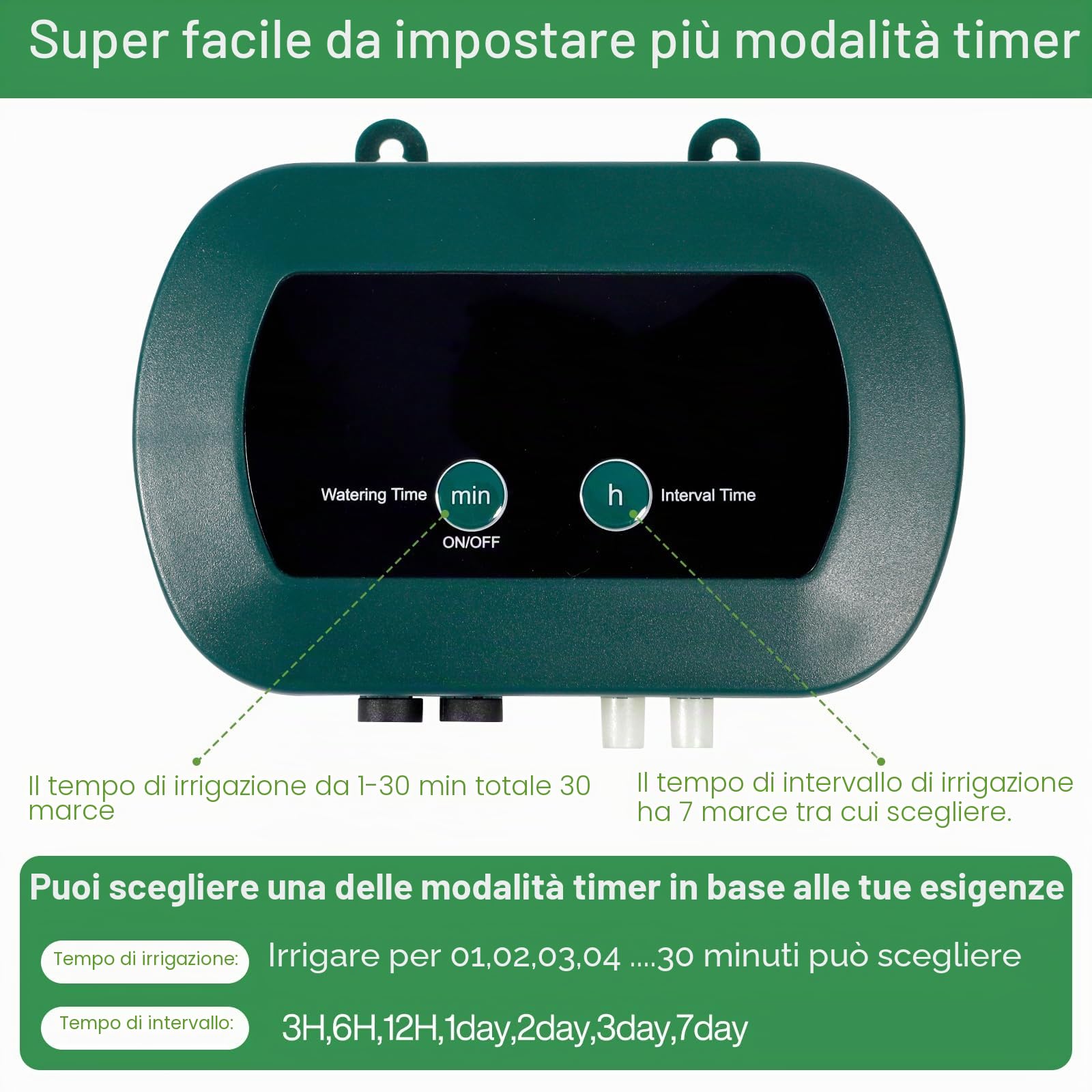 Irrigazione Automatica Energia Solare, Sistema Automatico di Irrigazione del Giardino con Timer e Tubo Lungo 35M, Set di Irrigazione a Goccia per Piante in Vaso in Soggiorno, Patio, Balcone