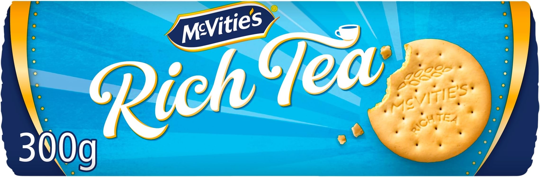 McVitie's Rich Tea Classic Biscuits, 300g (Pack of 1)