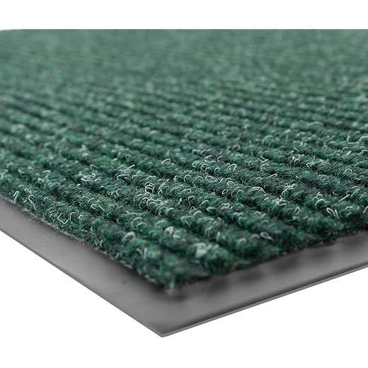 Notrax 109 Industrial Door Mat, 3' x 5' Green, Made in the USA | Entrance Mat, Heavy Duty Commercial Rugs for Entryway, Welcome Lobbies, Garage, and Mudroom, Brush Step 109S0035GN