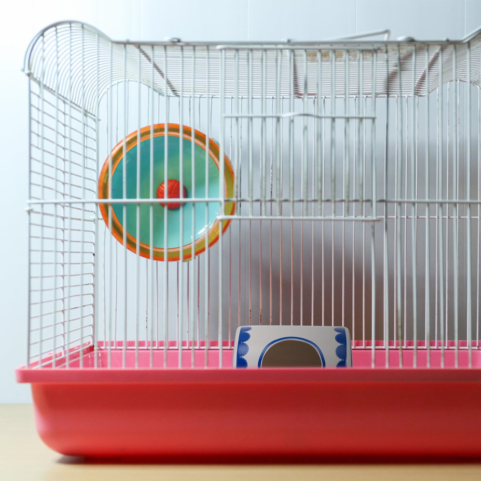 Healeved Sommerstimmung Keramik Hamster Haus als Kühles Versteck mit Robustem Material und Stilvollem Design für Kleintier Zubehör im Sommer