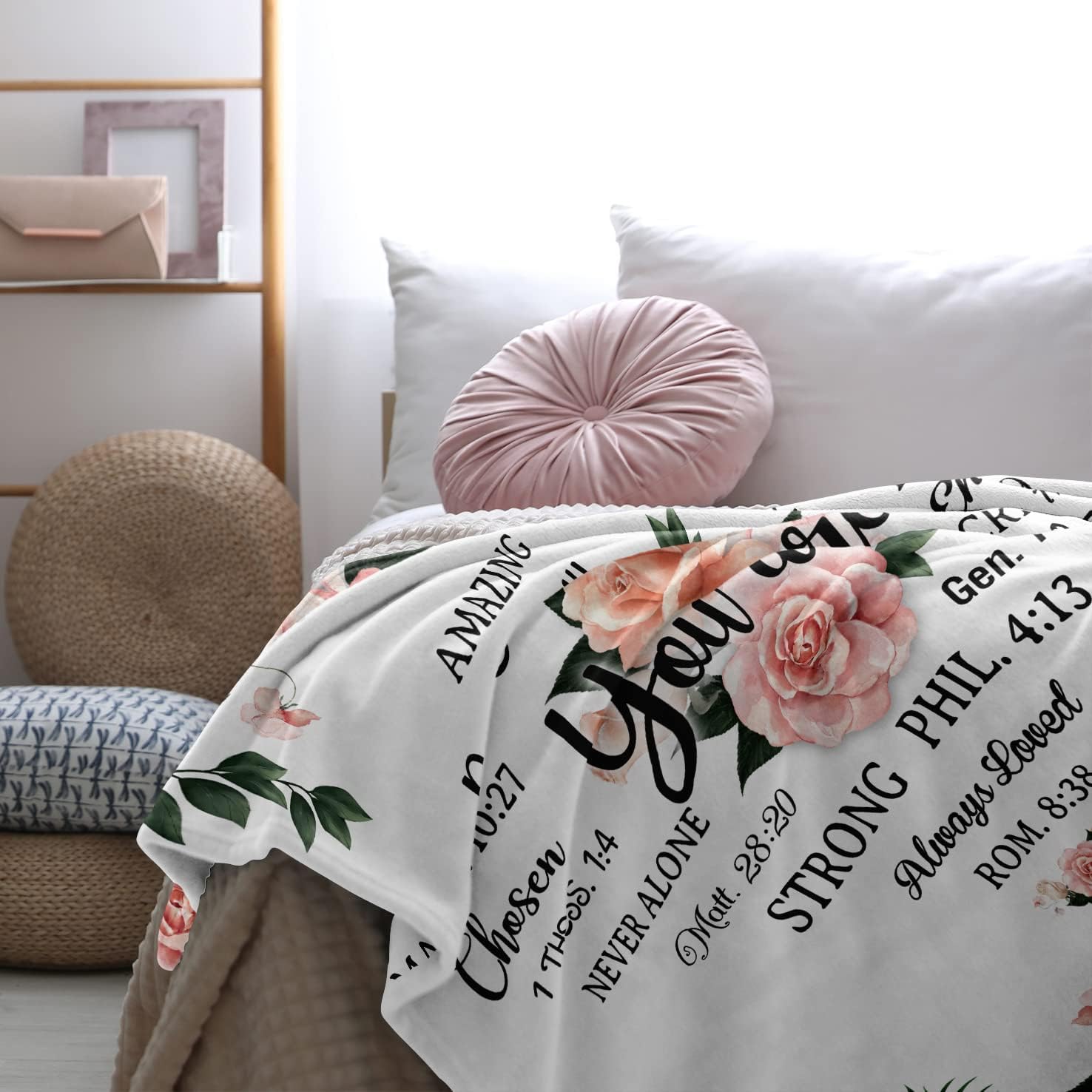 kituzol Christian Gifts for Women, Christian Birthday Gifts, Religious Gifts, Catholic Gifts, Inspirational Gifts, Faith Gifts, God Christmas Spiritual Gifts Blanket 80"x60"