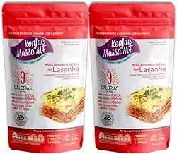 Macarrão Konjac Massa MF Lasanha Zero Carboidrato 270g