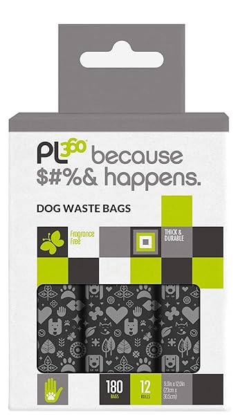PL360 Waste Bags, 180ct