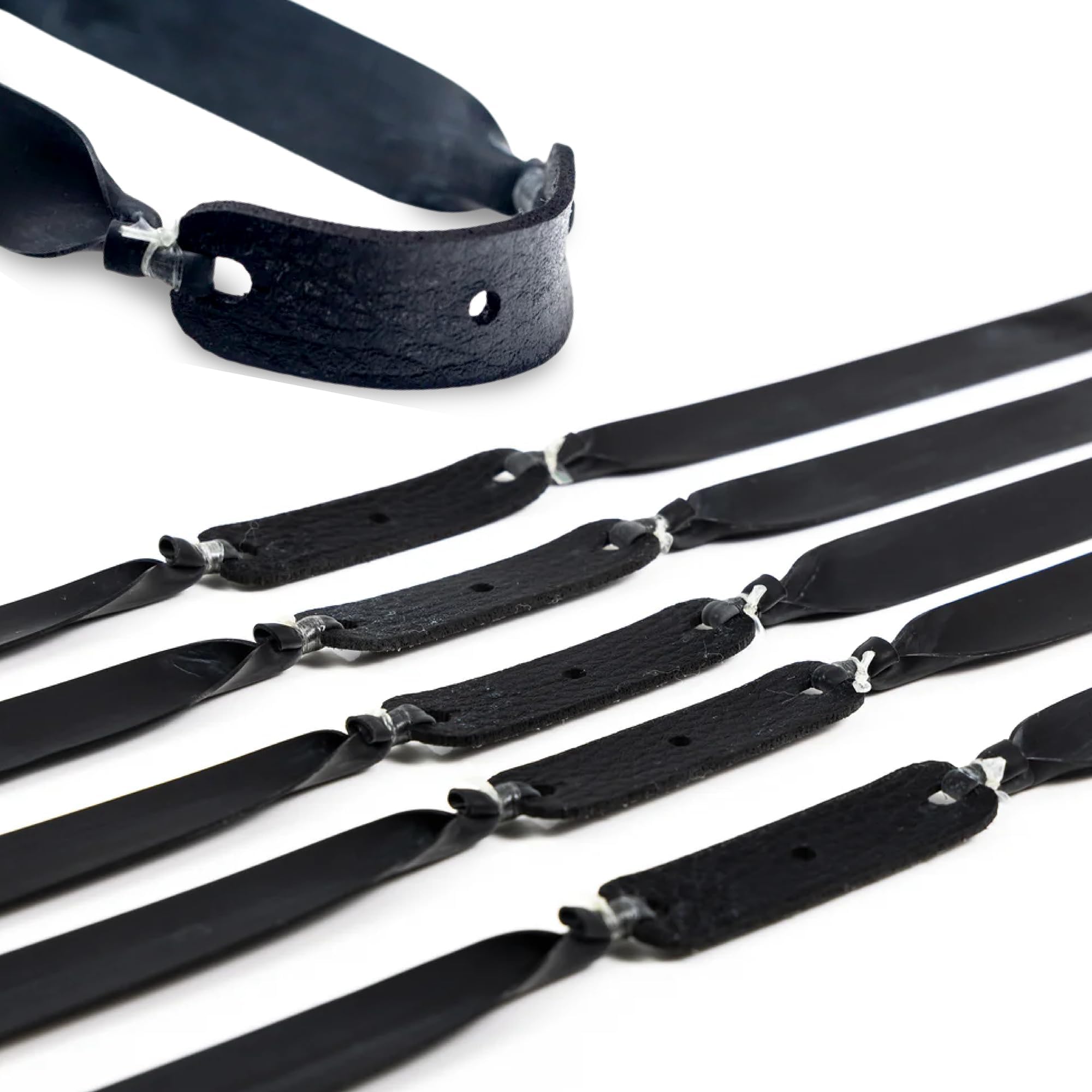 5pcs Slingshot Bands Powerful Professional Elastic Rubber Catapult Shooting Flat Bands