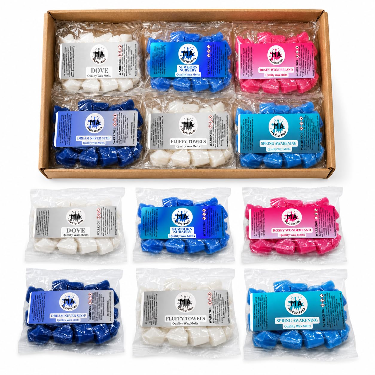 Fresh Laundry Soy Wax Melts – Handmade Long Lasting Home Fragrance