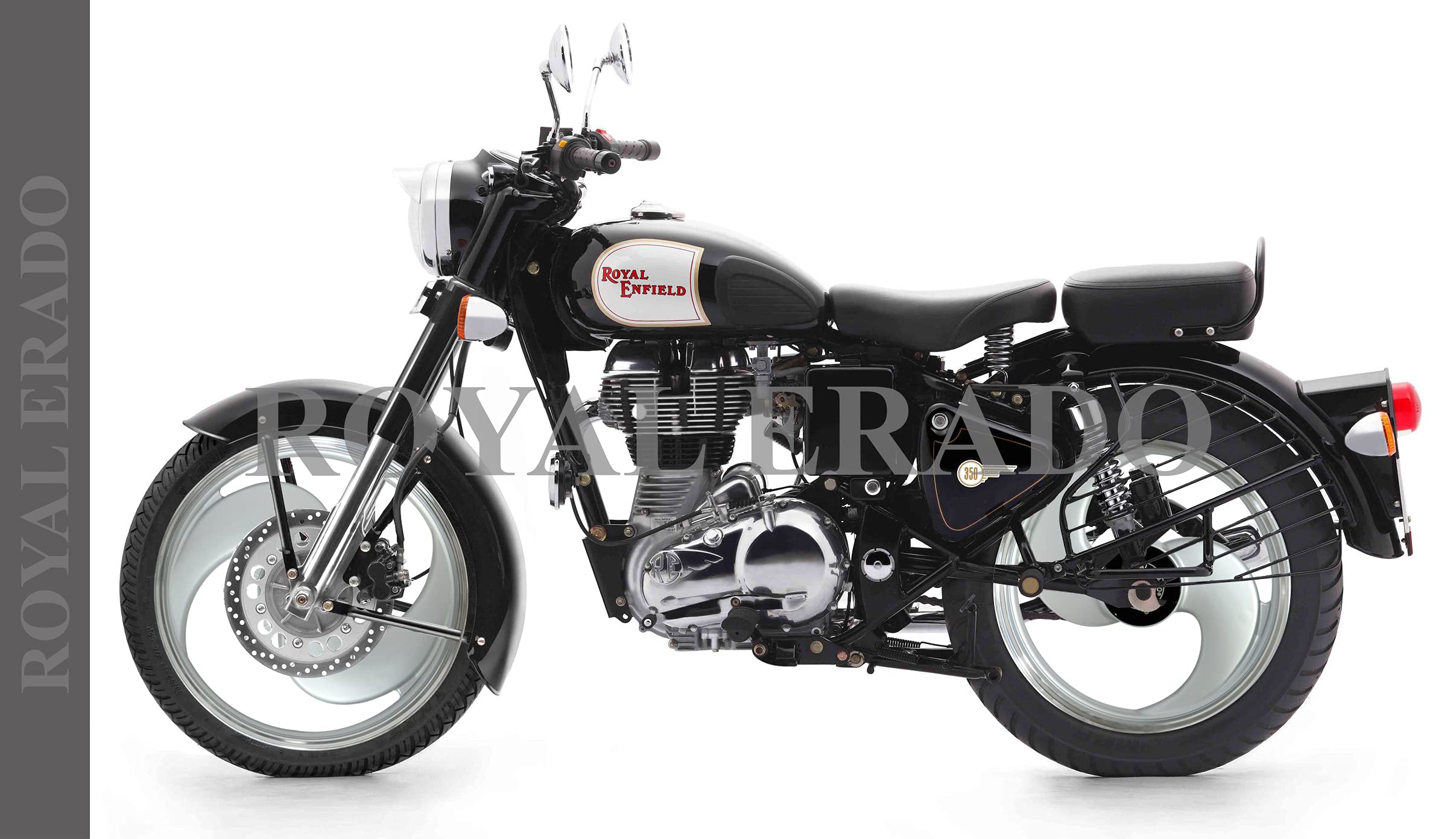 royal enfield classic 350 modified alloy wheels