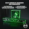 Razer Leviathan V2 - مكبر صوت لألعاب الكمبيوتر مع مضخم صوت (مكبر صوت متعدد السائقين للكمبيوتر ومضخم صوت، صوت مكاني THX، بلوتوث 5.2، كروما RGB، عامل شكل مدمج) أسود