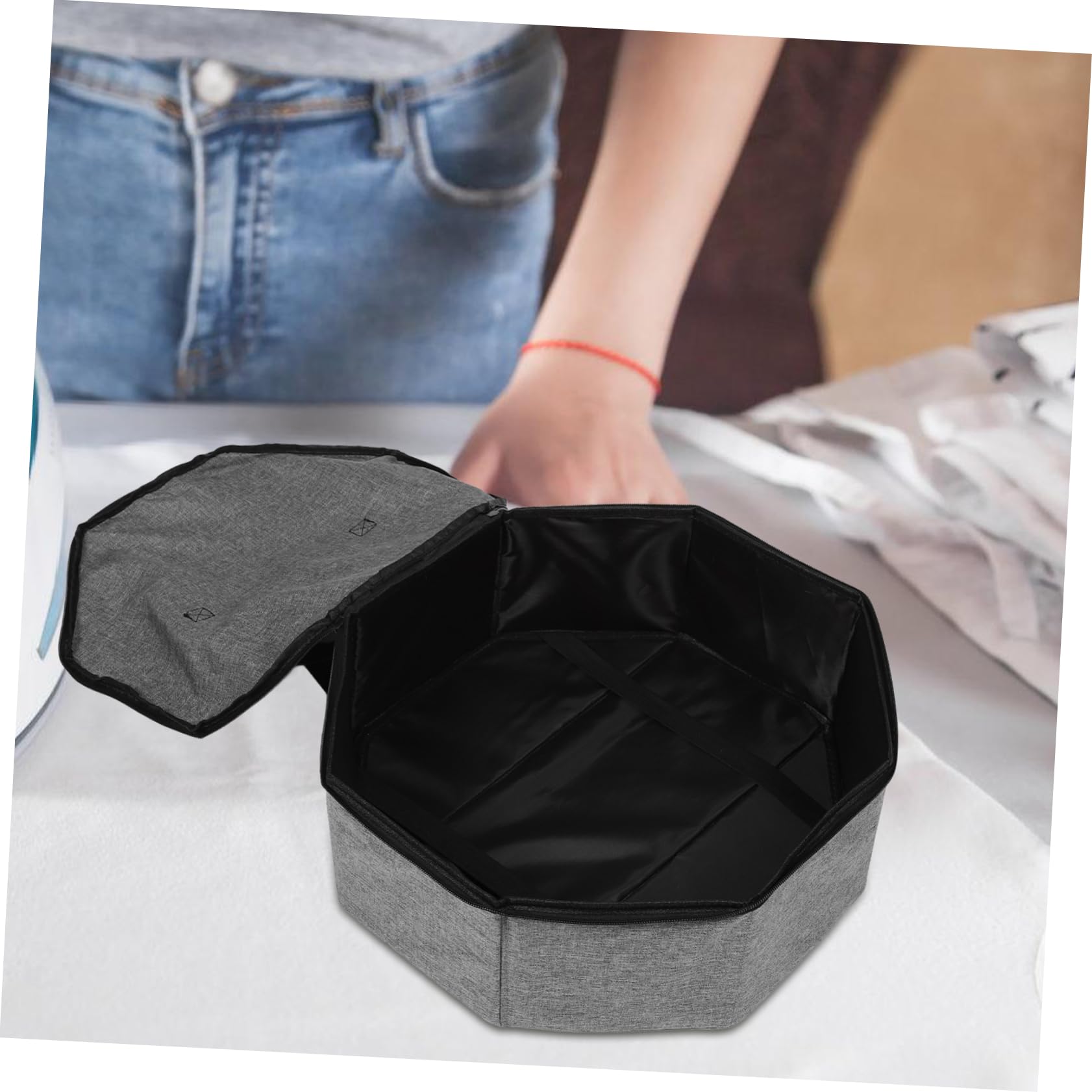 Soporte Para Gorras De Organizador De Béisbol Bolsa Grande Mango Resistente