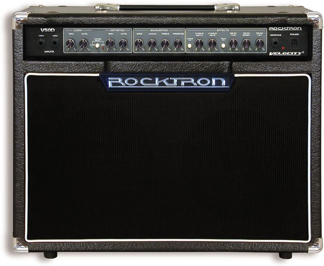 Velocity 50 Watt Stereo Guitar Amplifier With Digital Delay