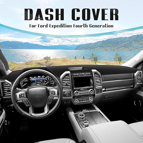 Miniatura 604 de FIILINES - Cubierta para tablero, accesorio para tablero de malla antideslizante, parasol sin reflejos y protector compatible con Toyota RAV4