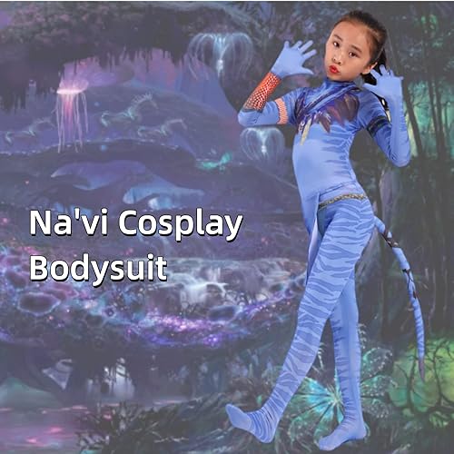 Miniatura 8 de LG LOUIS GARDEN Disfraz de Avatar para niños disfraz de anime para Halloween cosplay medias y trajes de escenario