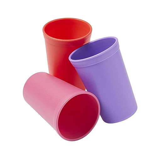 Miniatura 7 de ECR4Kids ELR-18102-BE My First Meal Pal - Taza para beber, sin BPA, apta para lavavajillas, vasos apilables, juego de tazas para bebés, niños