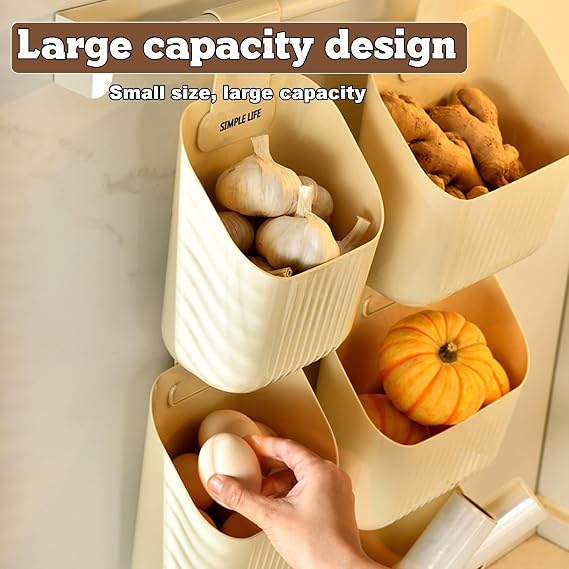 SXHEYUY Hanging Cup Holders,Trolley Basket Storage,Rolling Cart Accessories, Hanging Pencil Holder Storage Containers Hanging Buckets Hanging Bins,Plant Container,Make Up Pencil Holder,Clear,20cm