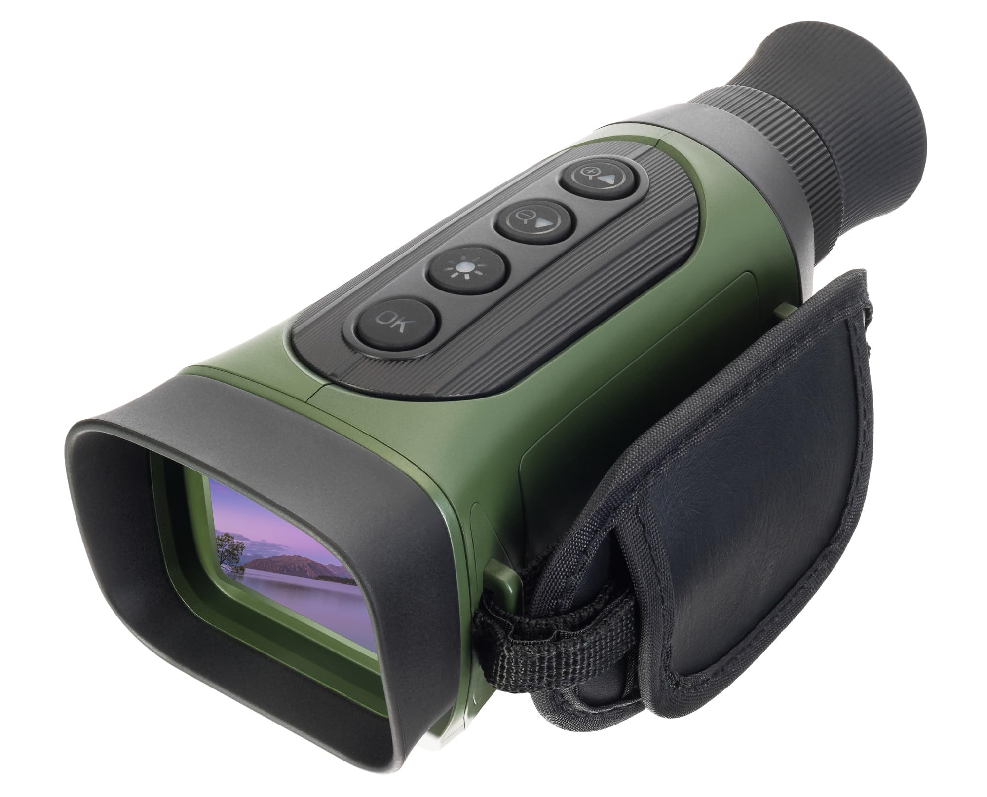 Levenhuk Atom Digital DNM50 – Monocular de Sujeción Manual, Compacto y Ligero, para Visión Diurna y Nocturna, con Grabadora de Fotos y Vídeos